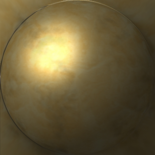 Gold material matcap