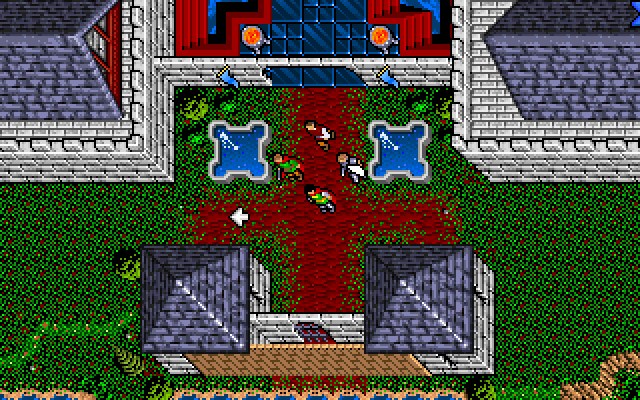 Ultima 6 running under Nuvie